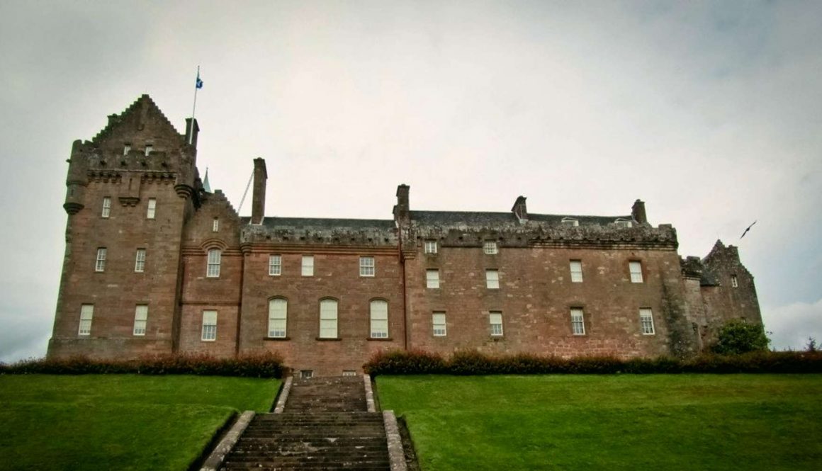 Brodick Castle on a Grey Day, Brodick, Isle of Arran
