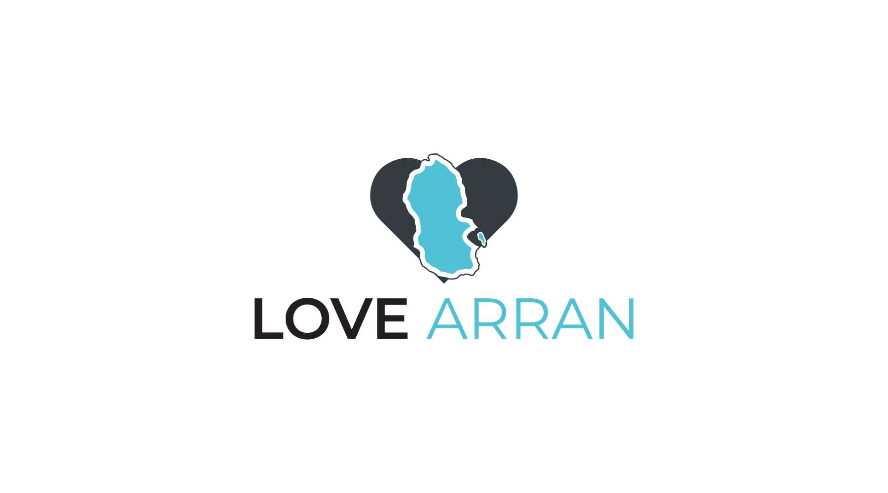 The Love Arran Official Logo: The Guide to Scotland's Isle of Arran