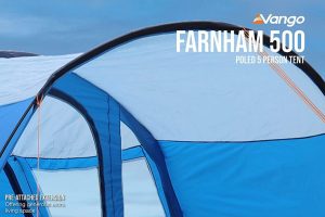 Vango Farnham Family Tunnel Tent - Pre-Attached Extension