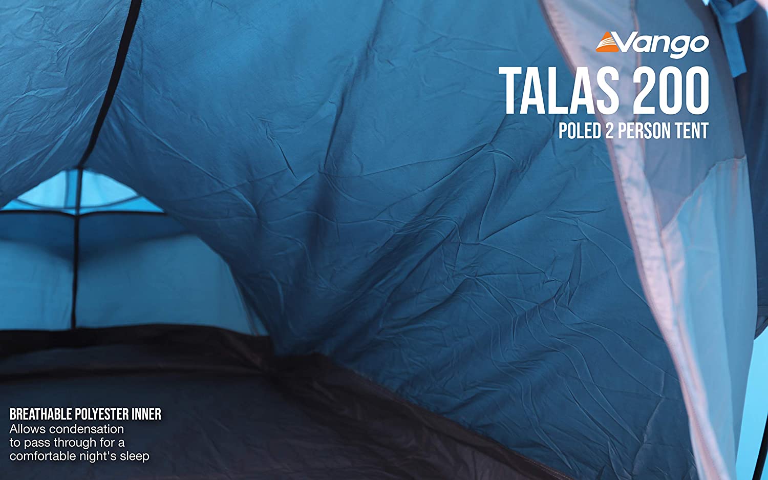 Vango Talas Tunnel Tent - Breathable Polyester Inner