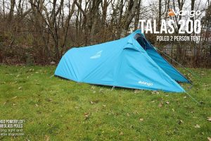 Vango Talas Tunnel Tent - Powerflex Fibreglass Poles