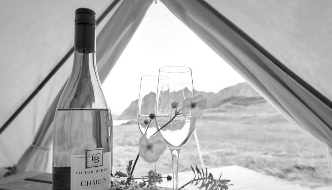Enjoy Glamping on the Isle of Arran with a Bottle of Wine