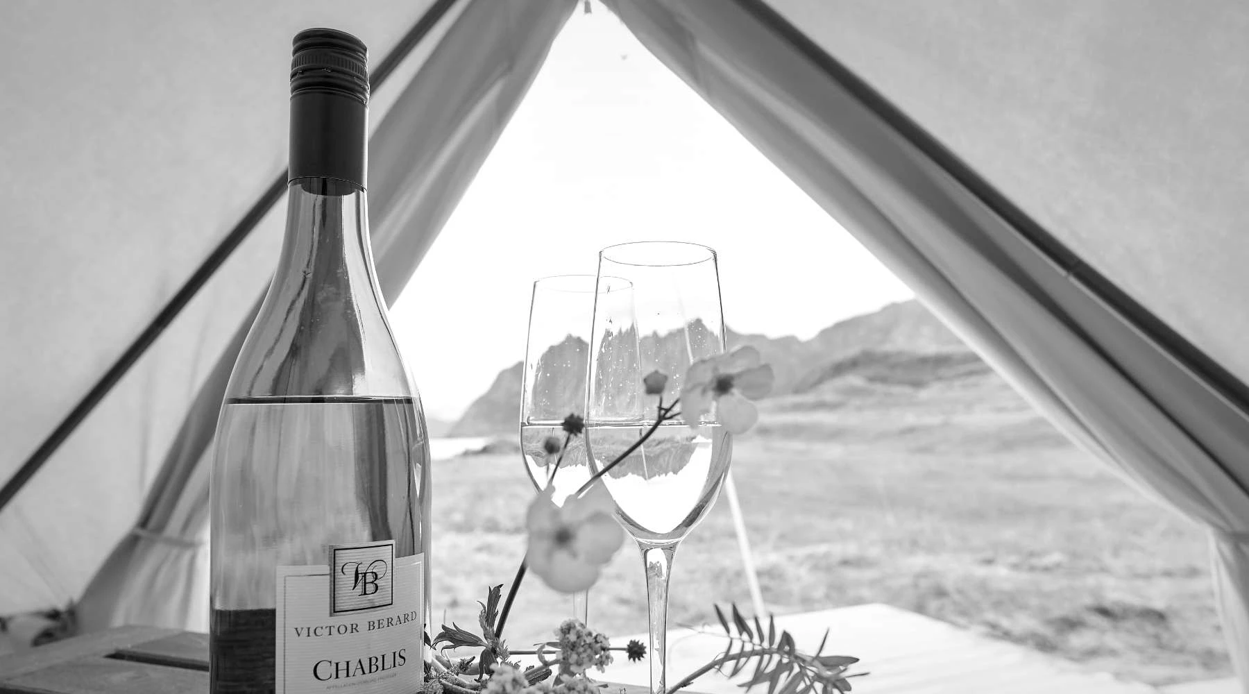 Enjoy Glamping on the Isle of Arran with a Bottle of Wine