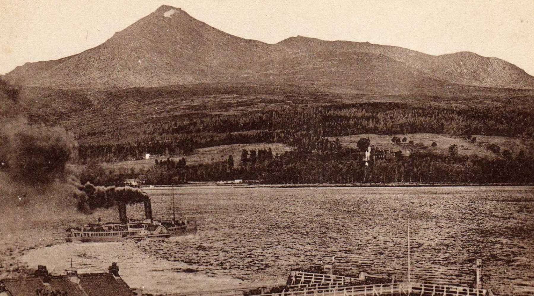 History of Arran - Brodick and Goatfell