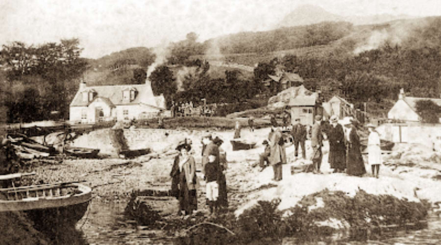 History of Arran - Ferry Corrie Isle Of Arran