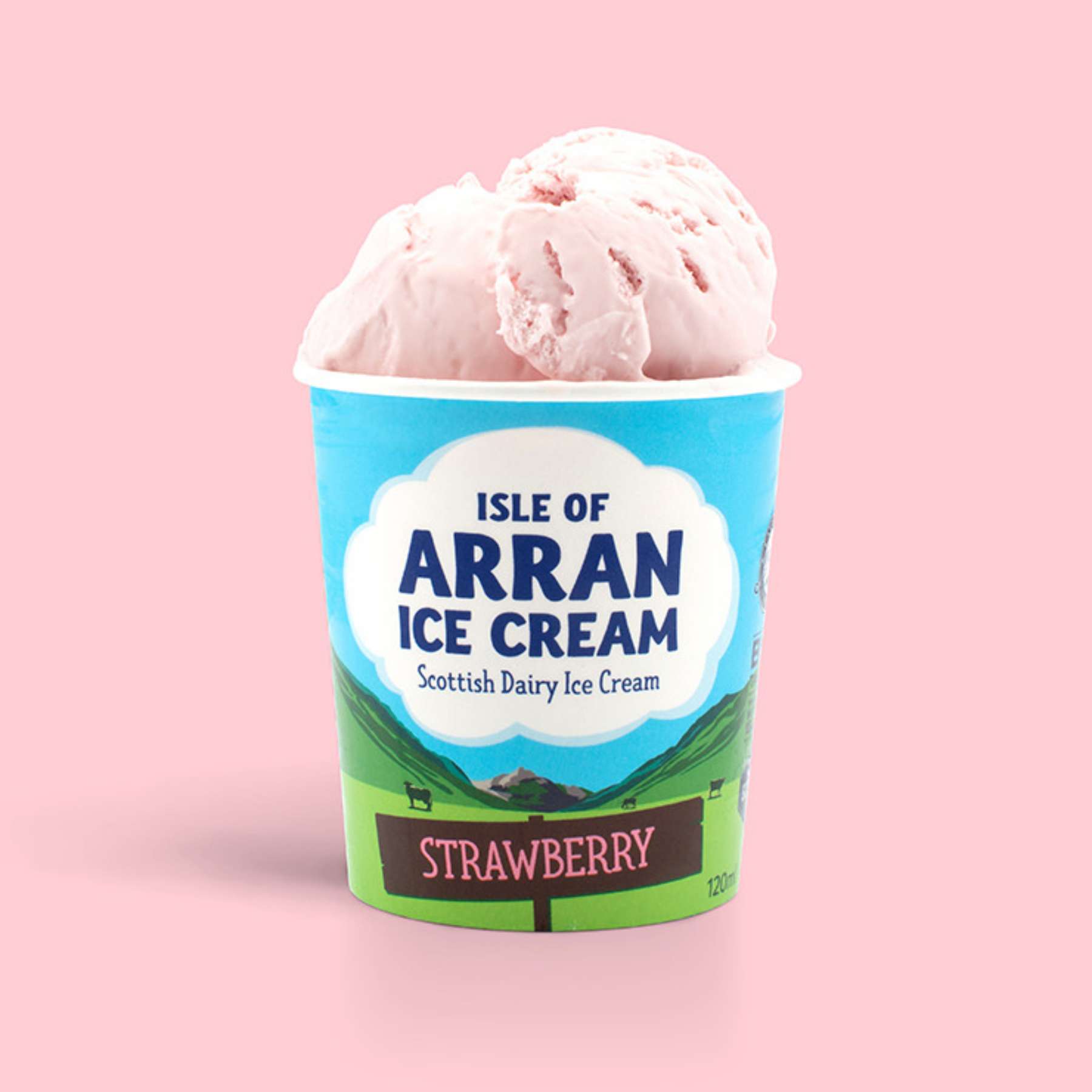 Isle of Arran Ice Cream (8) Strawberry